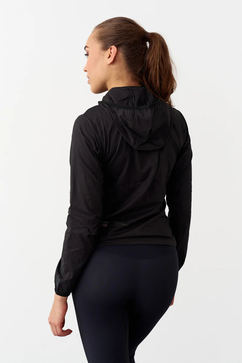 FAMME Pace Running Jacket Svart – Vattentät