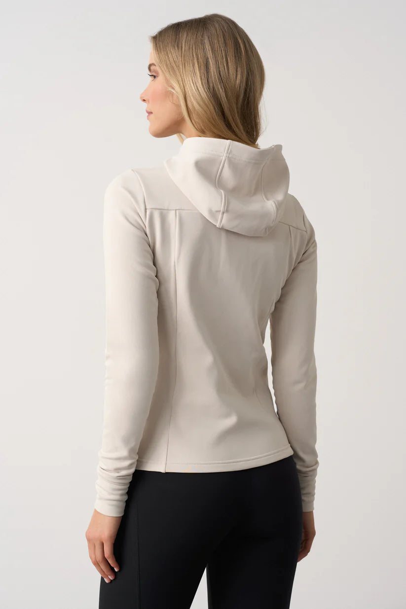 FAMME Powerfleece Jacket Beige - Fleecejacka