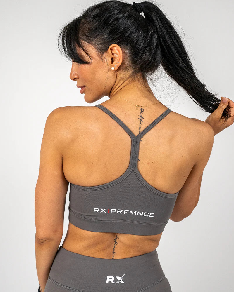 RX Performance Nancy Sport Bra Pewter RX Performance