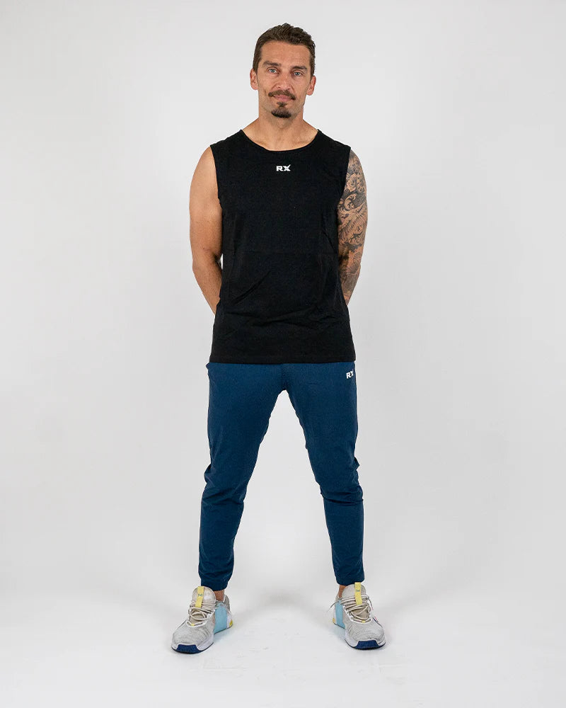 RX Performance Strike Tank Top Black RX Performance
