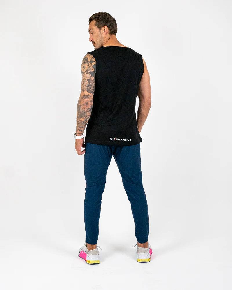 RX Performance Strike Tank Top Black RX Performance