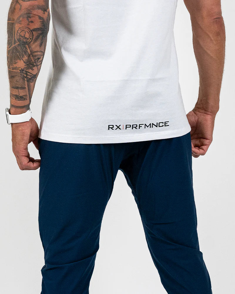 RX Performance Strike Tank Top White RX Performance