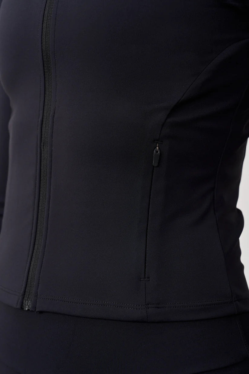 FAMME Signature Jacket Svart - Träningsjacka