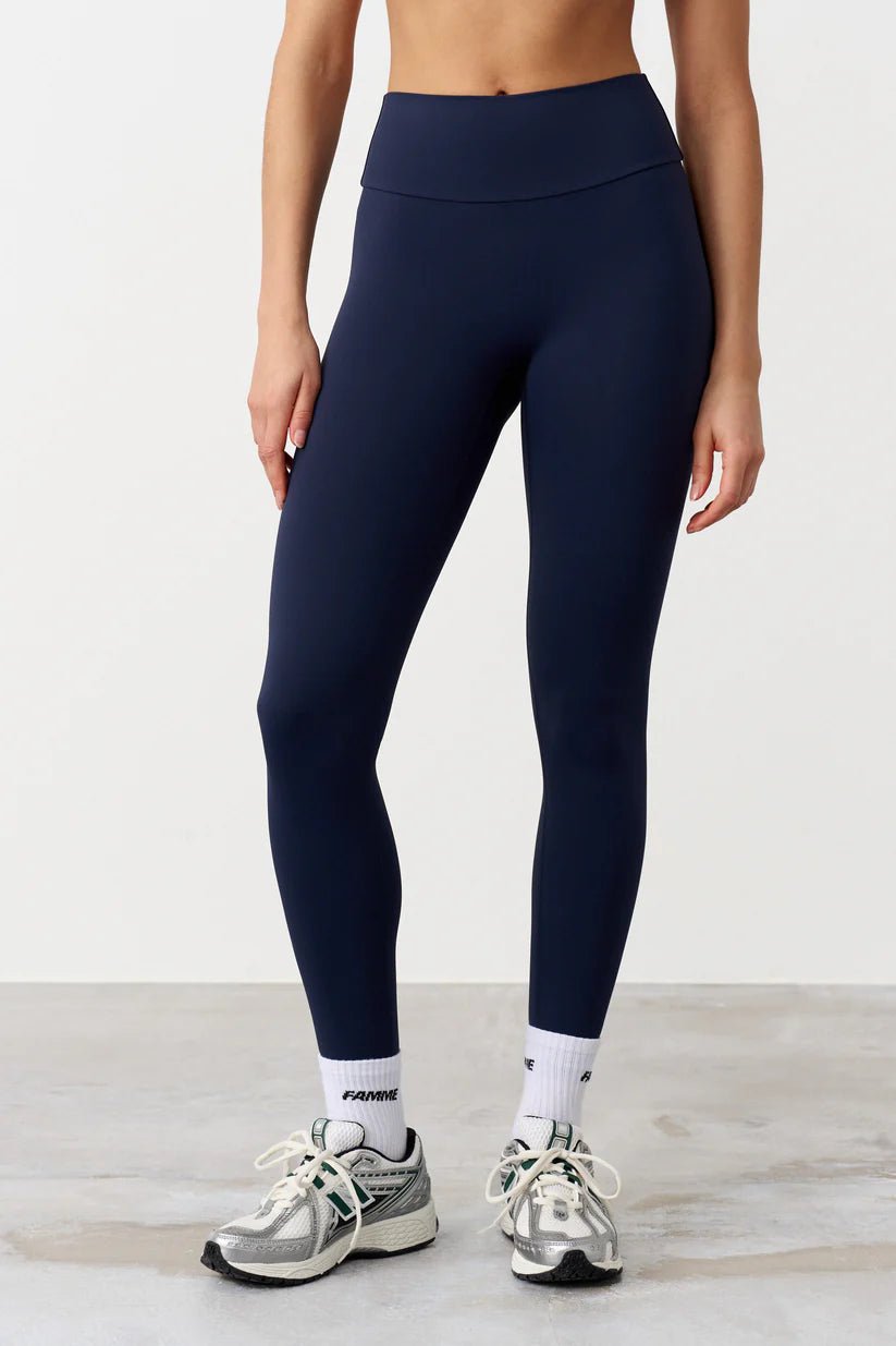 FAMME Signature Tights Navy