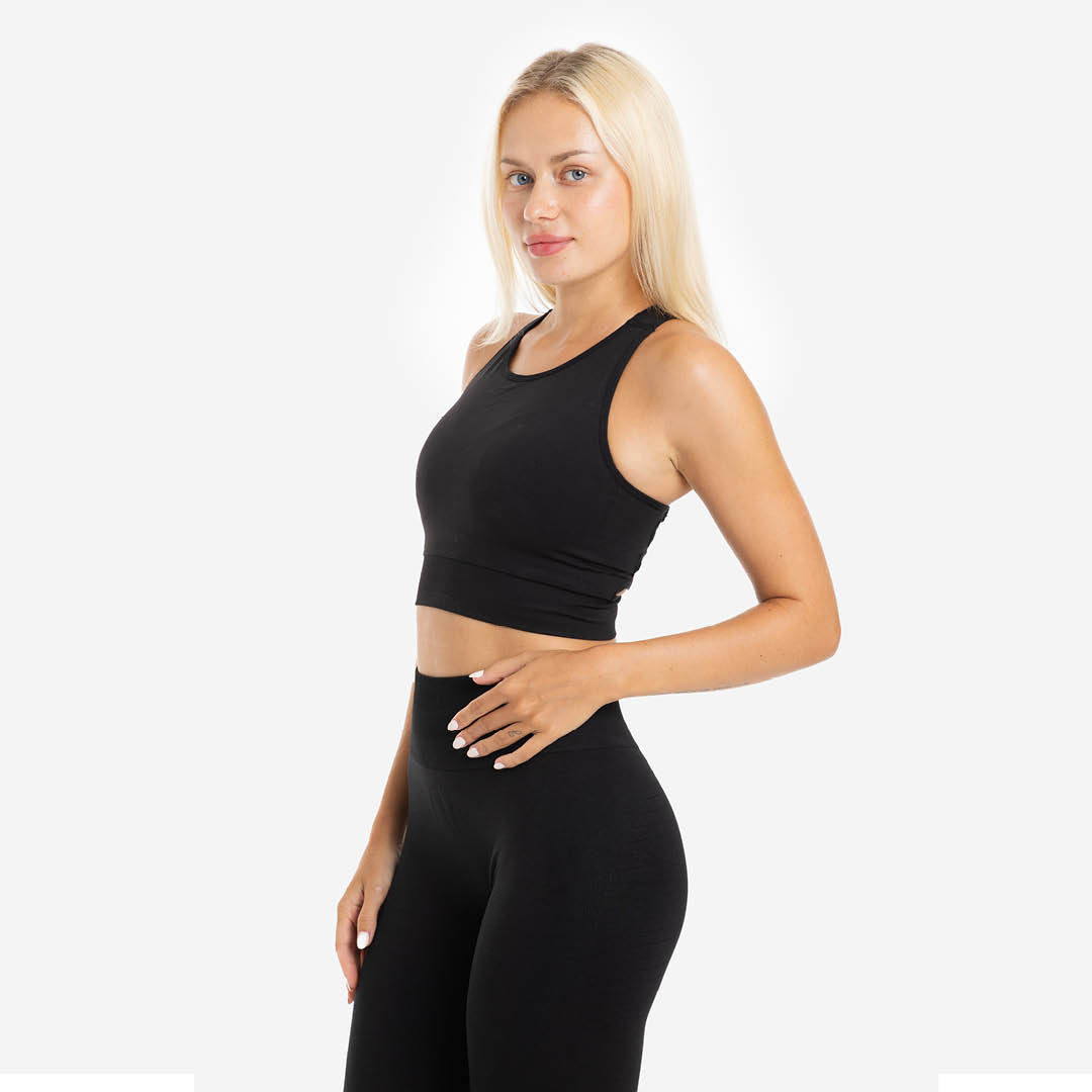 Picsil Women's Sumless Support Figure Svart Picsil