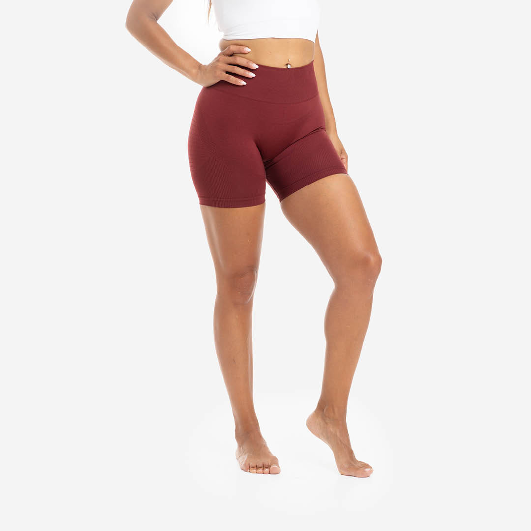 Picsil Shorts Woman Seamless Sculpt Röd Picsil