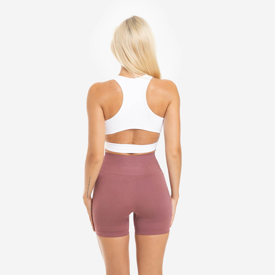 Picsil Tank sports bra with V Seamless neck Vit Picsil