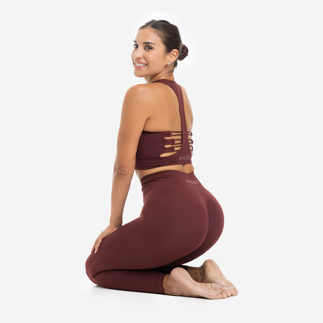 Picsil Women's Sumless Support Figure Röd Picsil