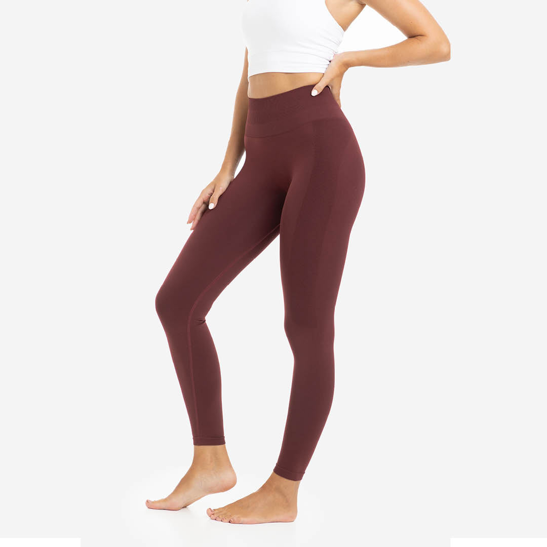 Picsil Leggings Women Seamless Bodyfit Röd Picsil