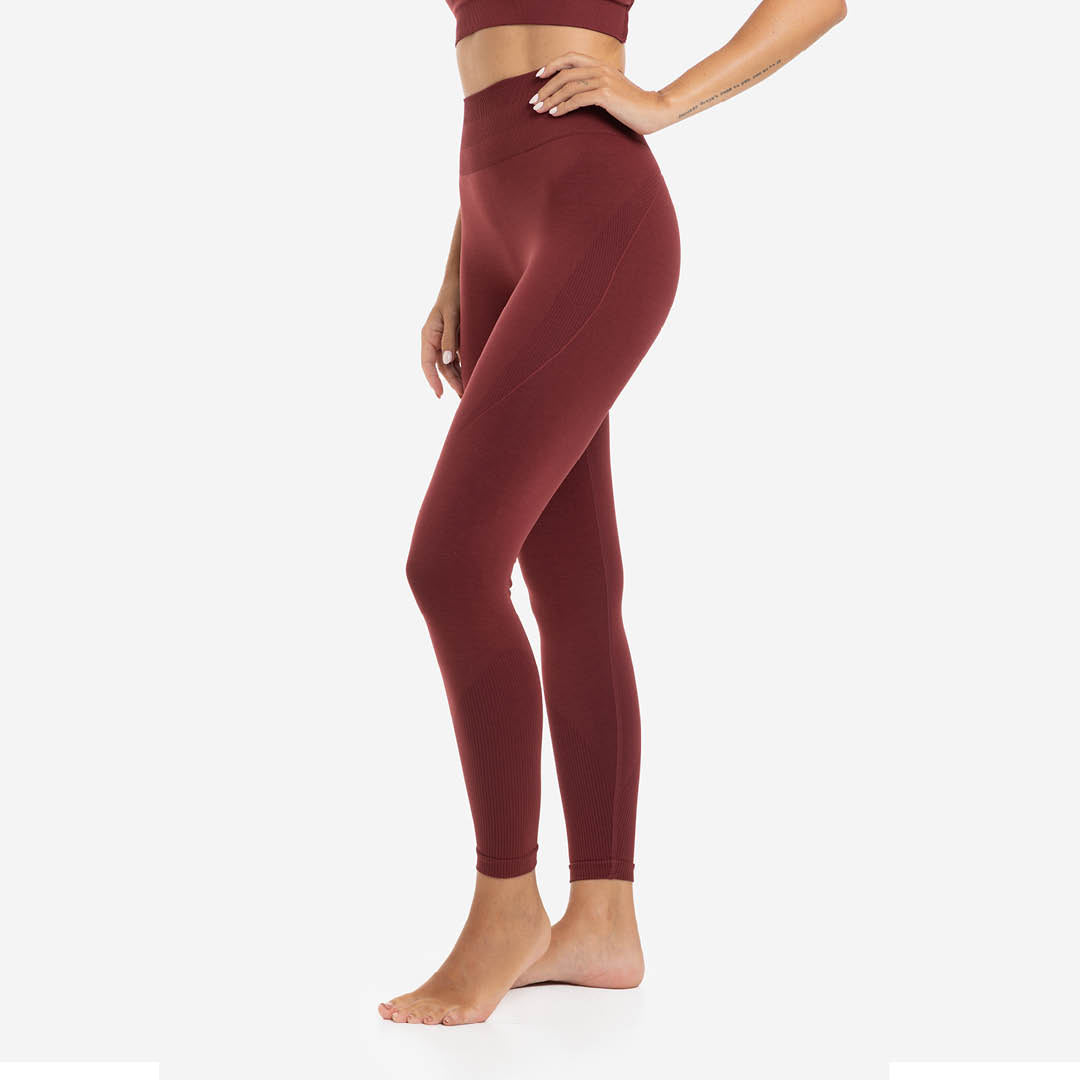 Picsil Leggings Women Seamless Scpt Röd Picsil
