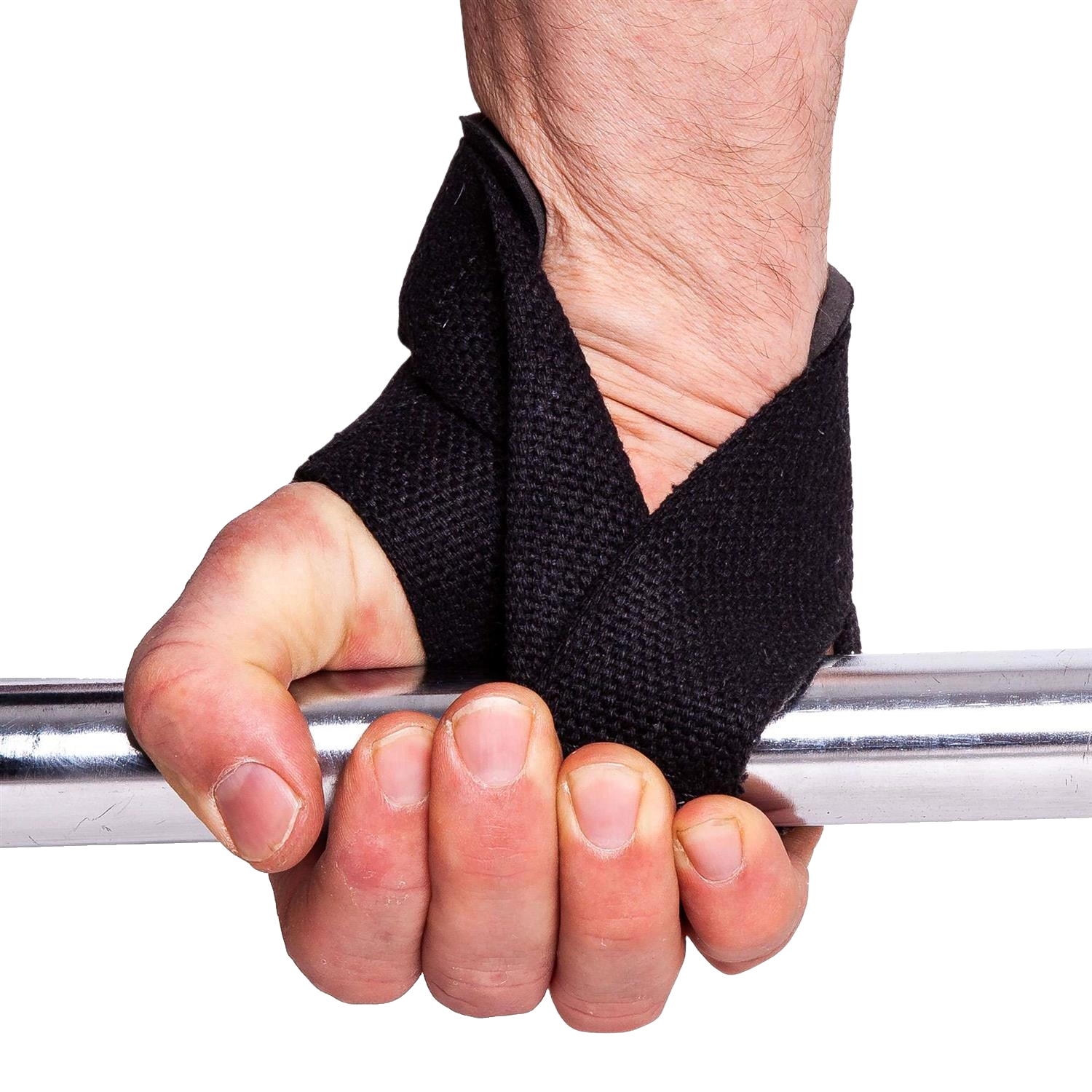 C.P. Sports Padded Lifting Straps, black C.P. Sports