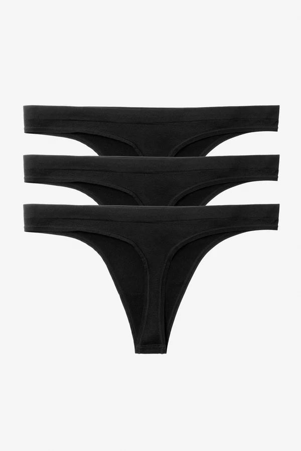 FAMME Seamless 3-pack Svart FAMME