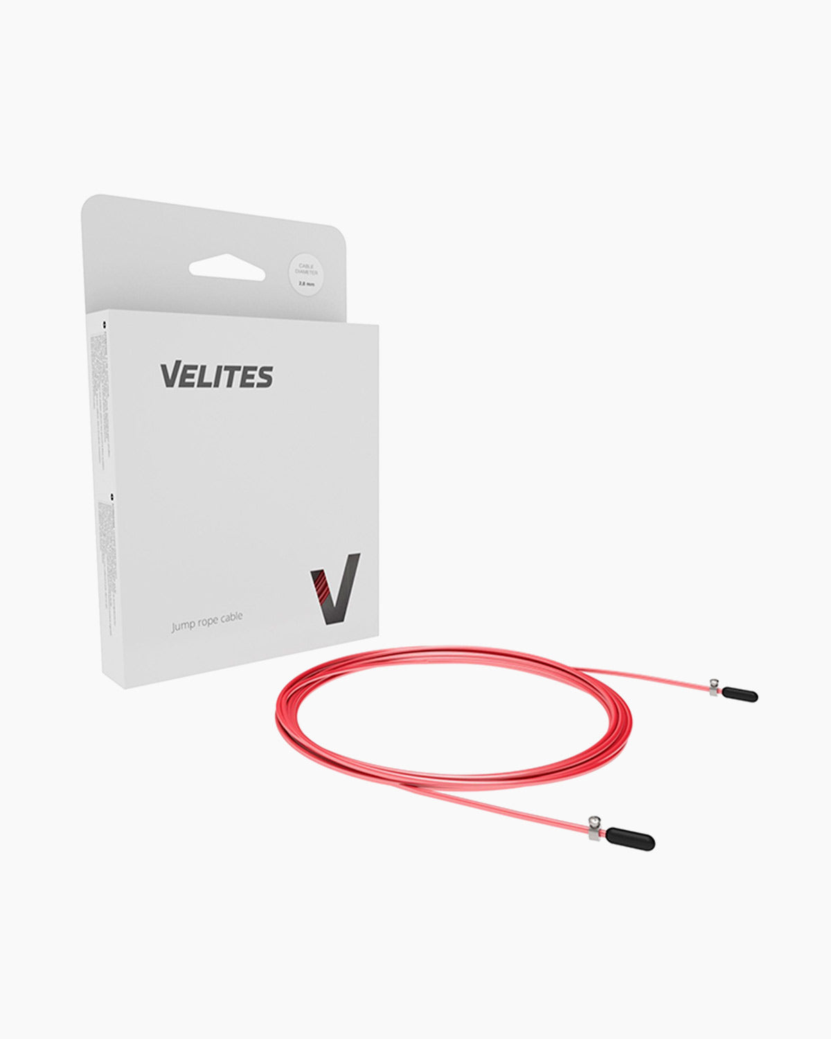 Velites Jump Rope Cable 2.5 mm Fire 2.0
