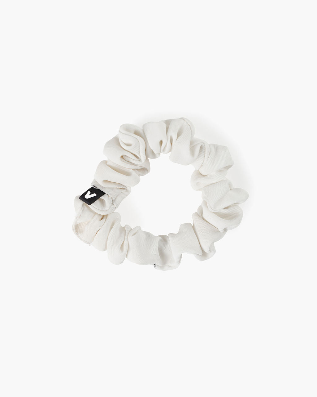 Velites Scrunchie White