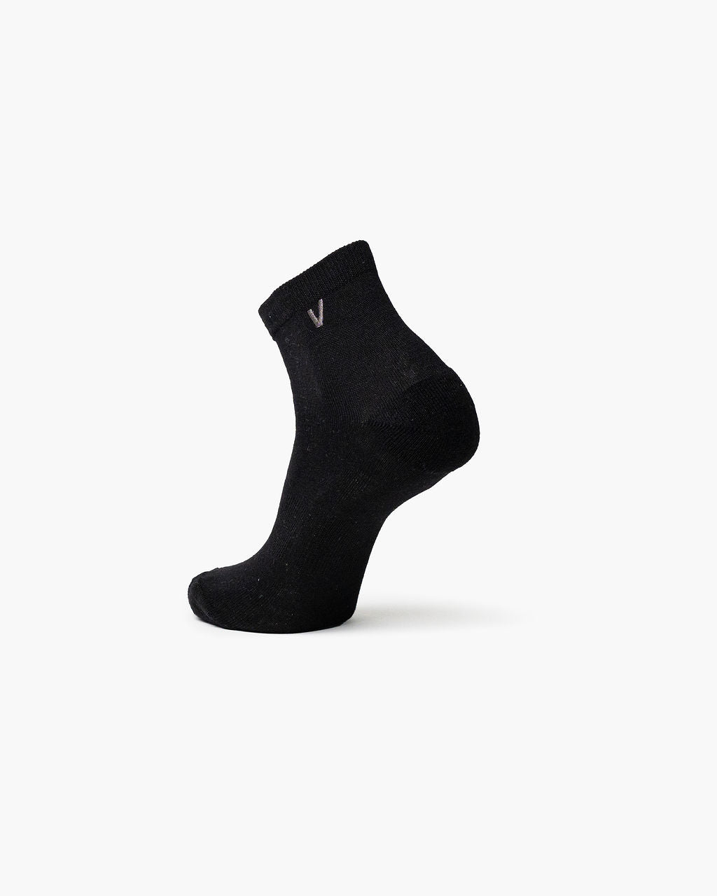 Velites Short Socks Merino Black