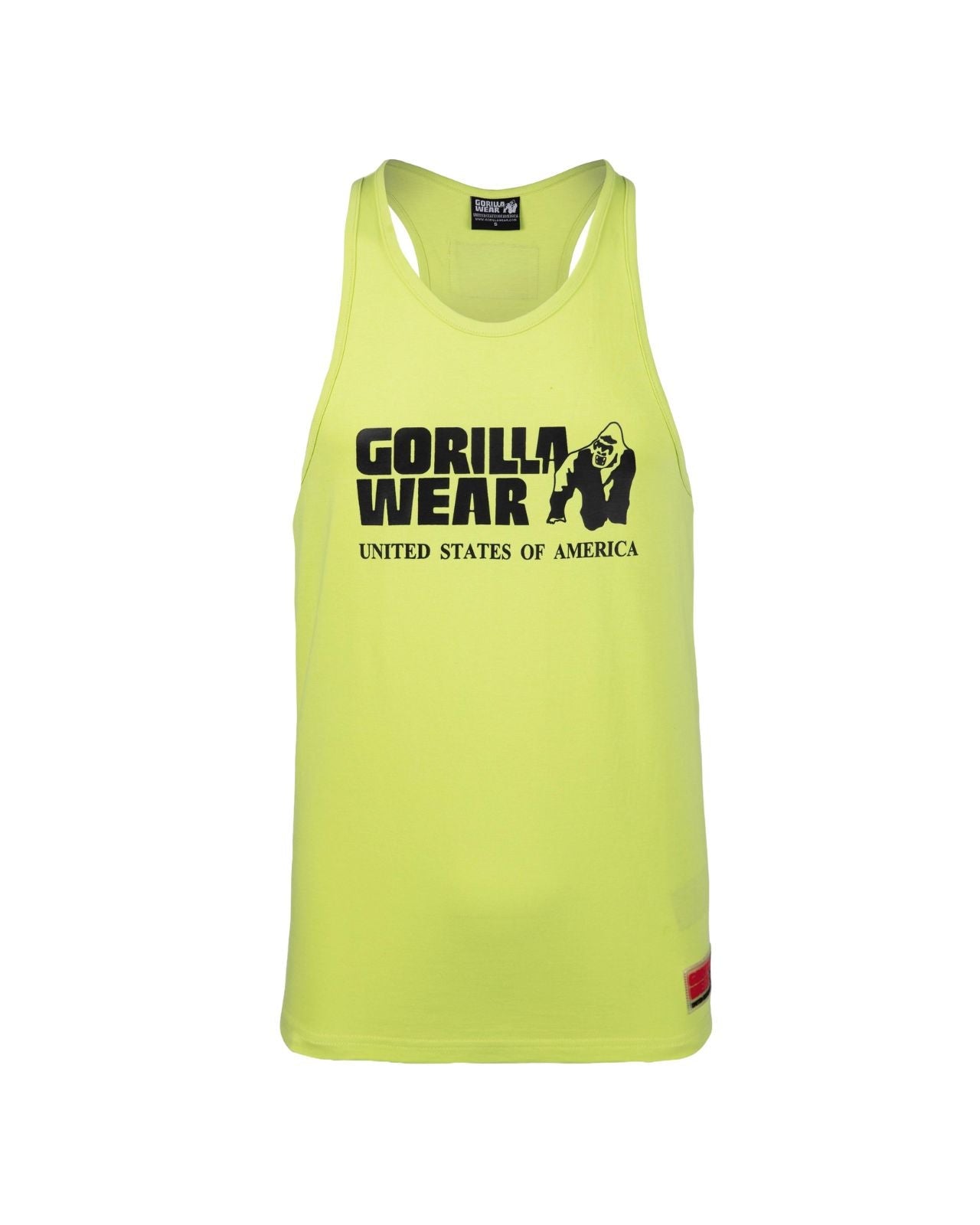 Gorilla Wear Classic Tank Top, wild lime Gorilla Wear