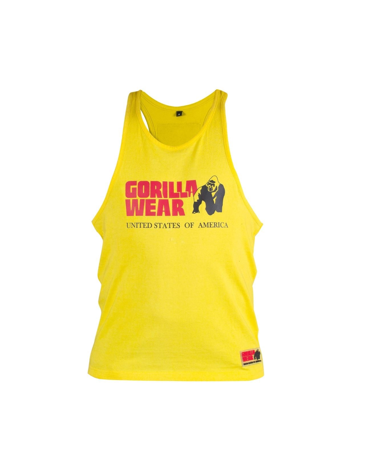 Gorilla Wear Classic Tank Top, yellow Gorilla Wear
