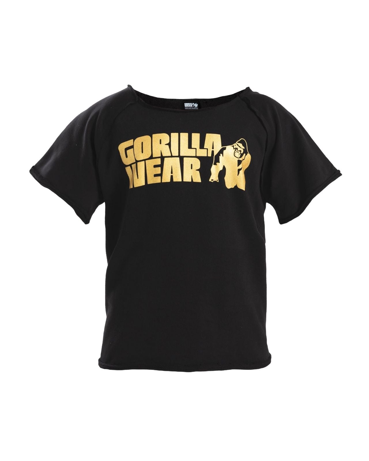 Gorilla Wear Classic Workout Top, black/gold Gorilla Wear