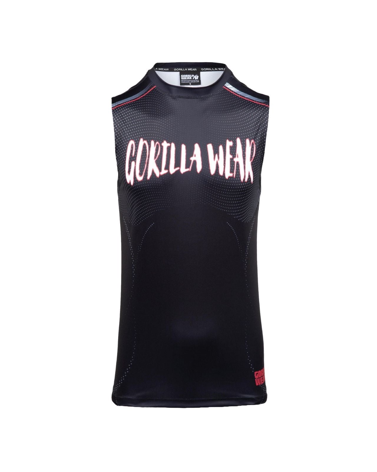 Gorilla Wear Clayton Tank Top, black/red Gorilla Wear