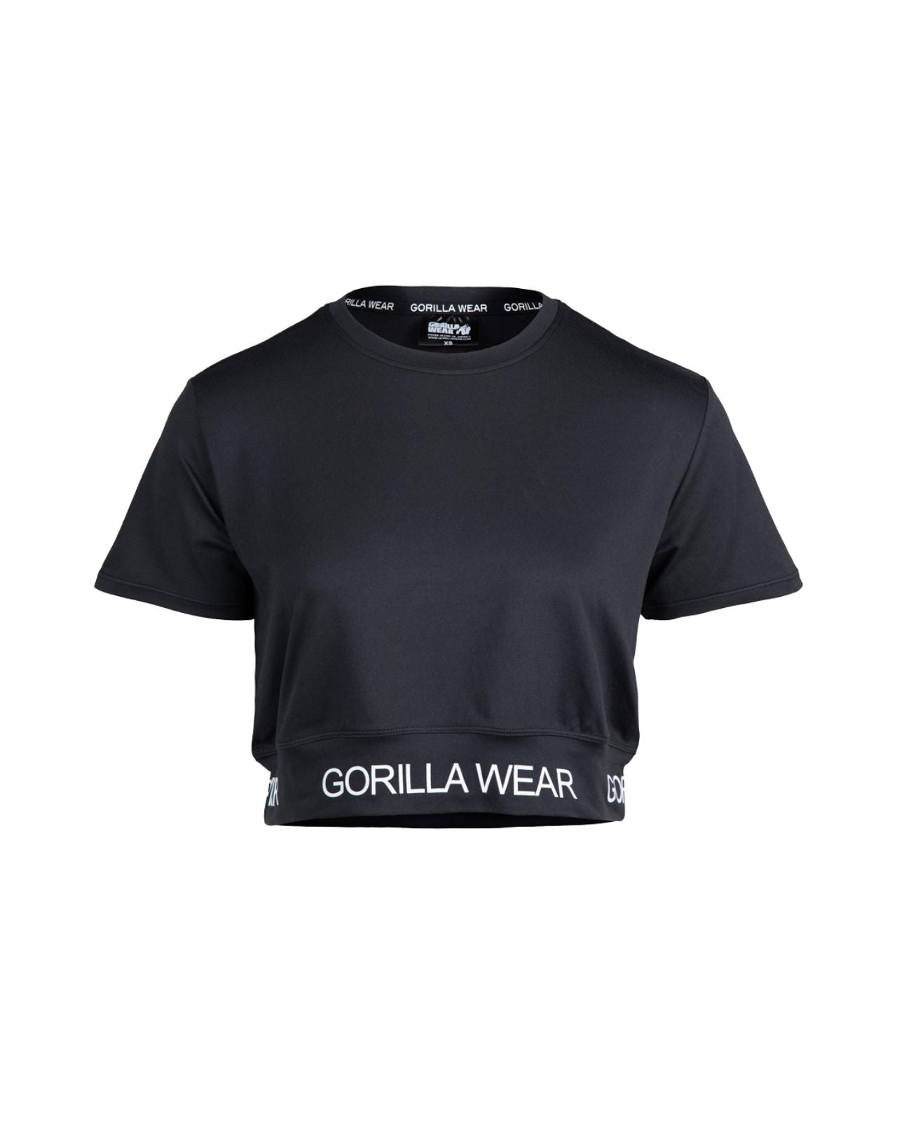 Gorilla Wear Colby Cropped T-Shirt, black Gorilla Wear