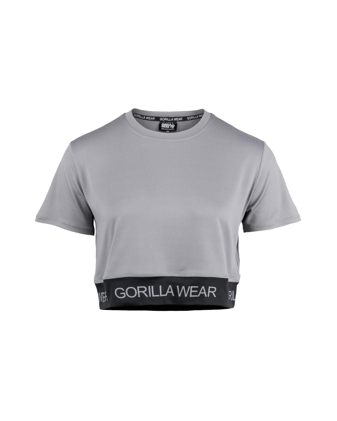 Gorilla Wear Colby Cropped T-Shirt, grey Gorilla Wear