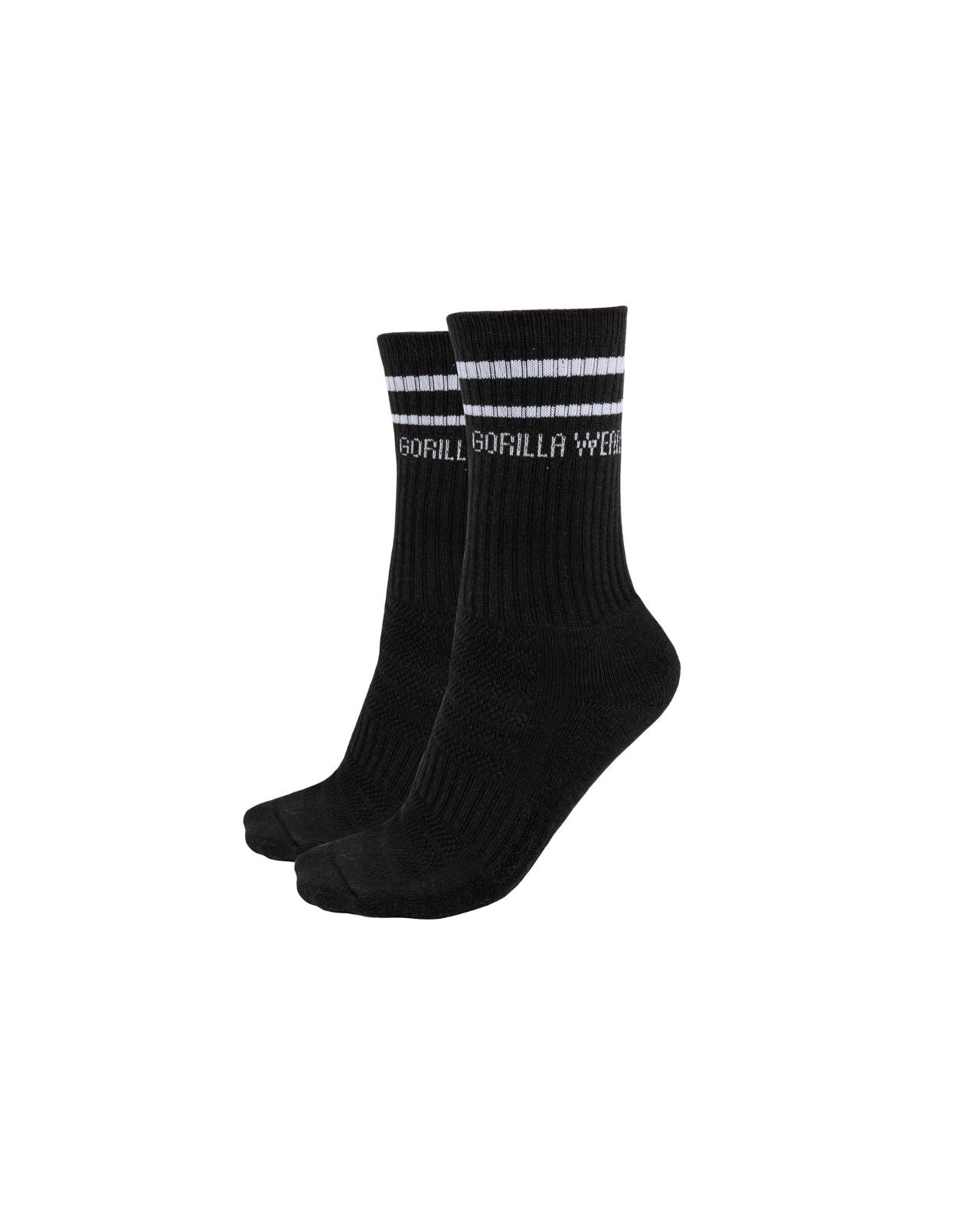 Gorilla Wear Crew Socks 2-Pack, black Gorilla Wear