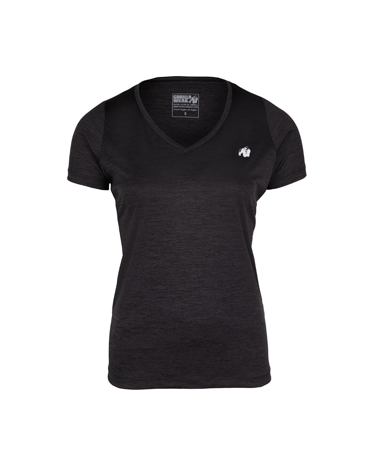 Gorilla Wear Elmira V-Neck T-Shirt, black Gorilla Wear