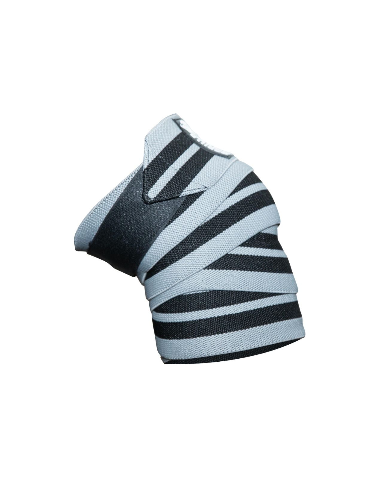 Gorilla Wear GW Knee Wraps 2,5 m, grey/black Gorilla Wear