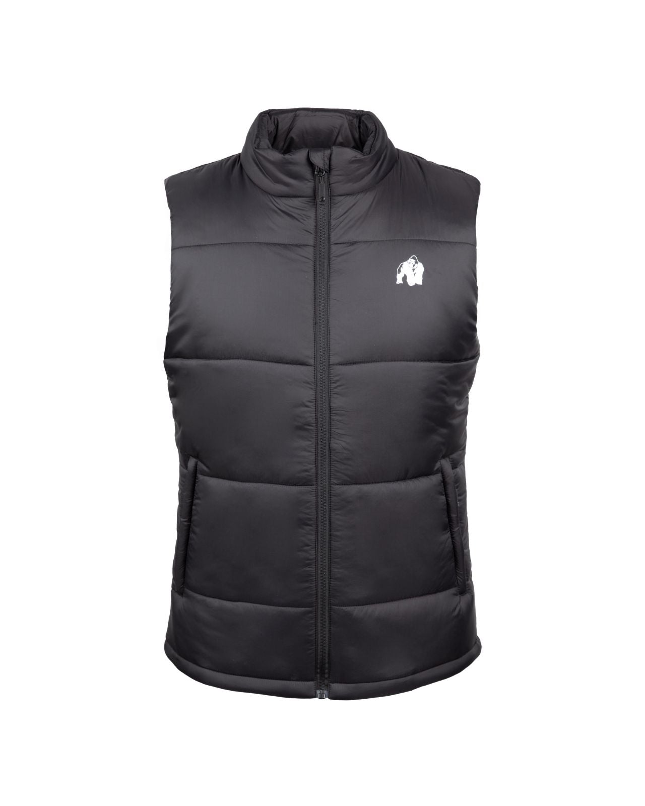 Gorilla Wear Irvine Puffer Vest, black Gorilla Wear