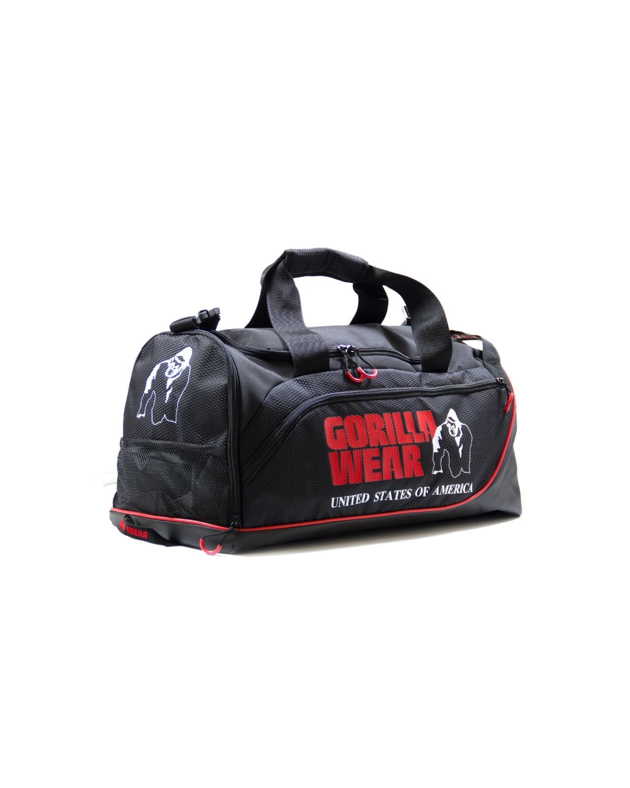 Gorilla Wear Jerome Gym Bag, black/red Gorilla Wear