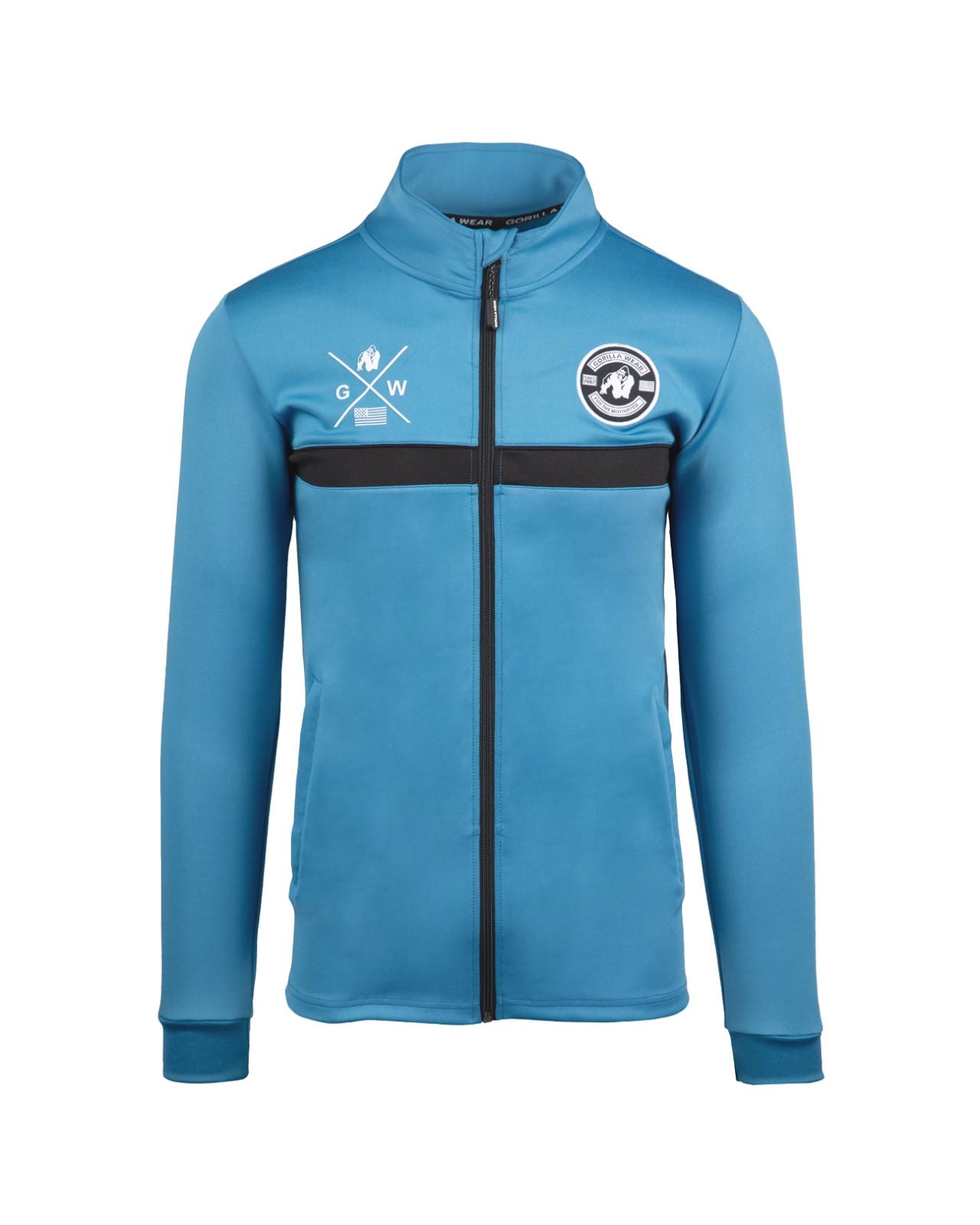 Gorilla Wear Vernon Track Jacket, blue Gorilla Wear