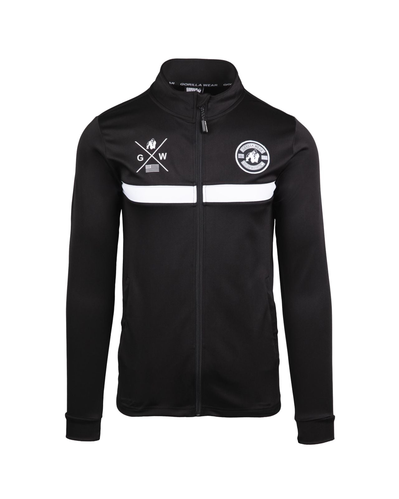 Gorilla Wear Vernon Track Jacket, black Gorilla Wear