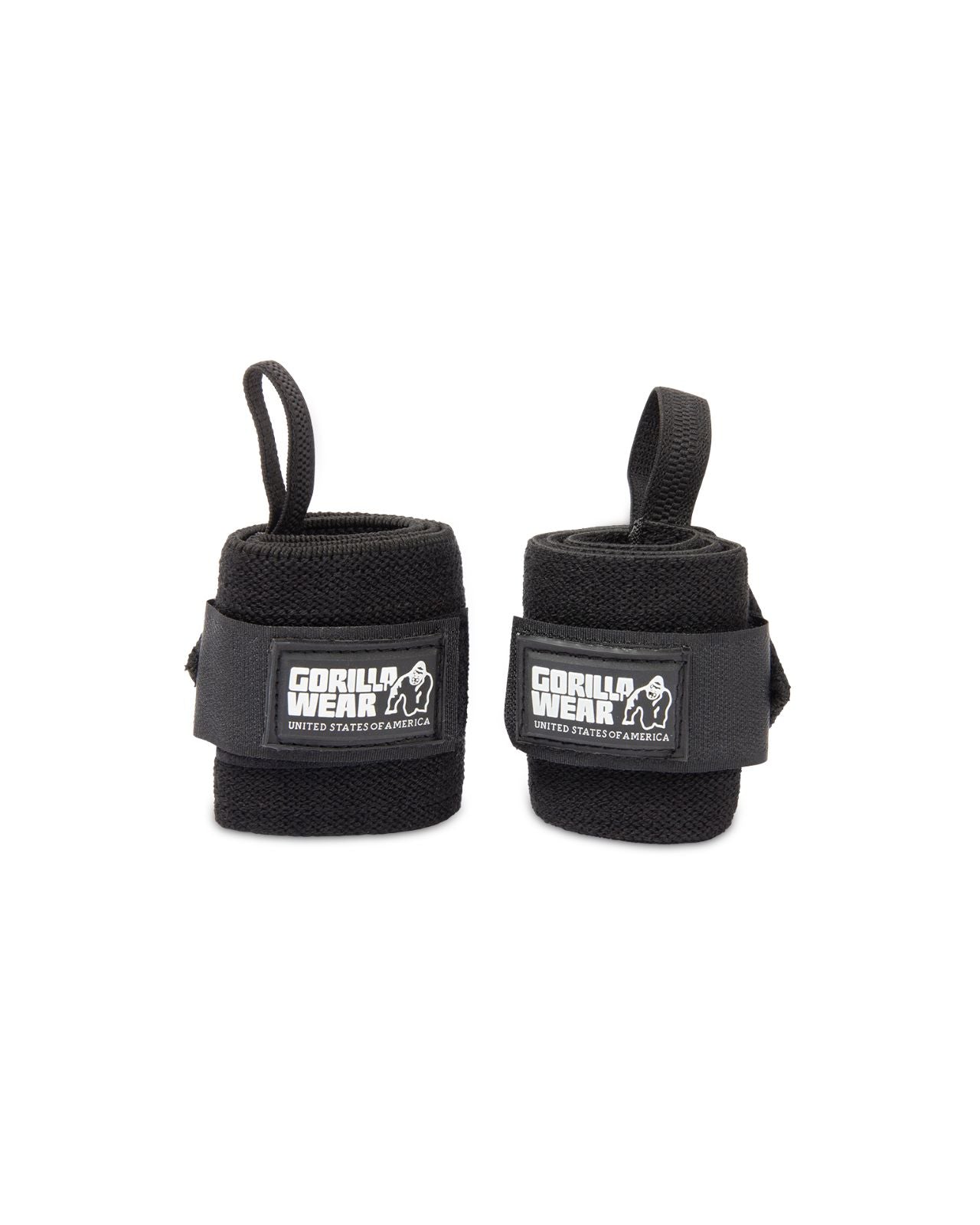 Gorilla Wear Wrist Wraps Basic, black Gorilla Wear