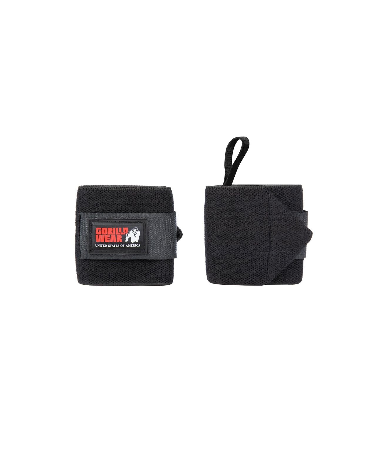 Gorilla Wear Wrist Wraps Basic, black/red Gorilla Wear