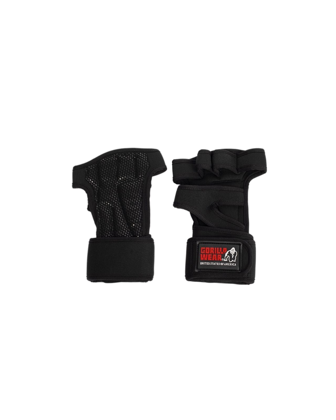 Gorilla Wear Yuma Weightlifting Workout Gloves, black Gorilla Wear