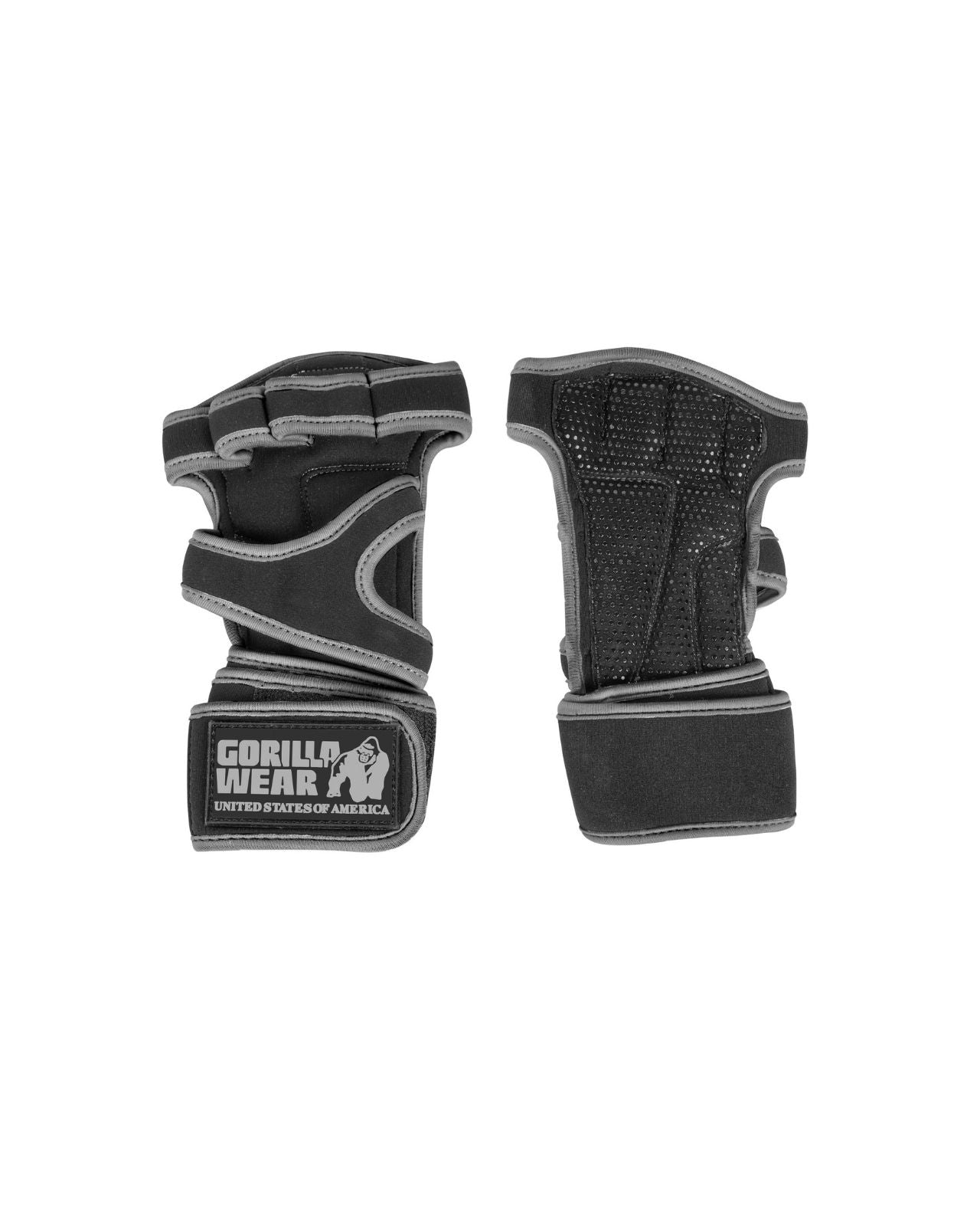 Gorilla Wear Yuma Weightlifting Workout Gloves, black/grey Gorilla Wear
