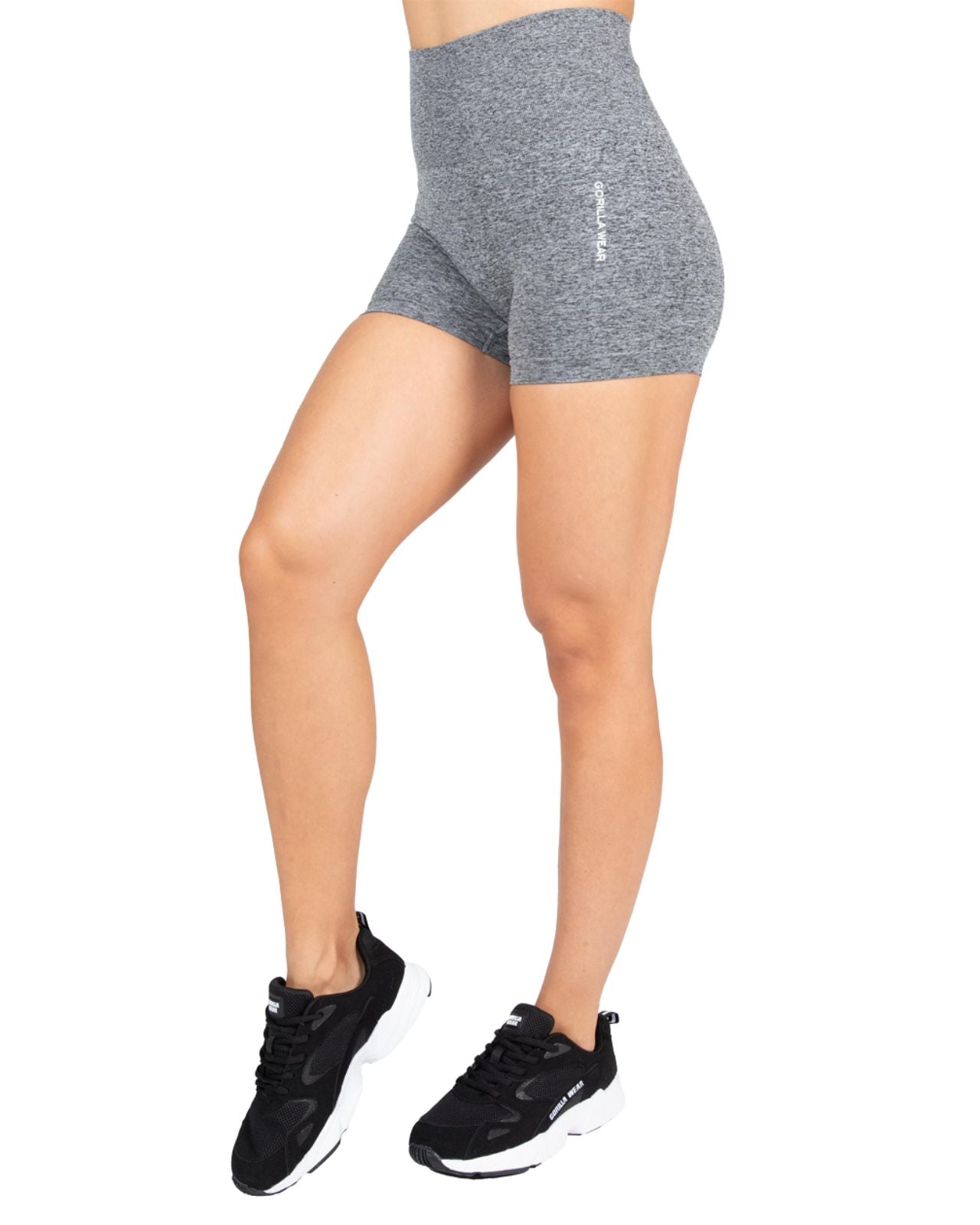 Gorilla Wear Quincy Seamless Shorts Grey Melange