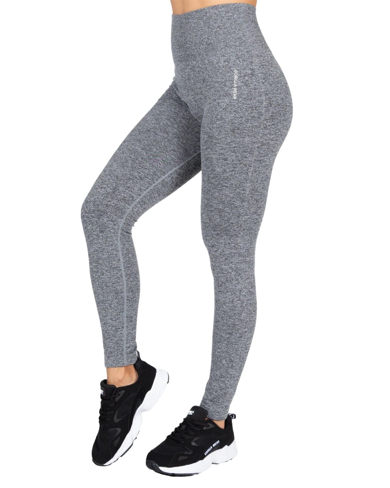 Gorilla Wear Quincy Seamless Leggings Grey Melange