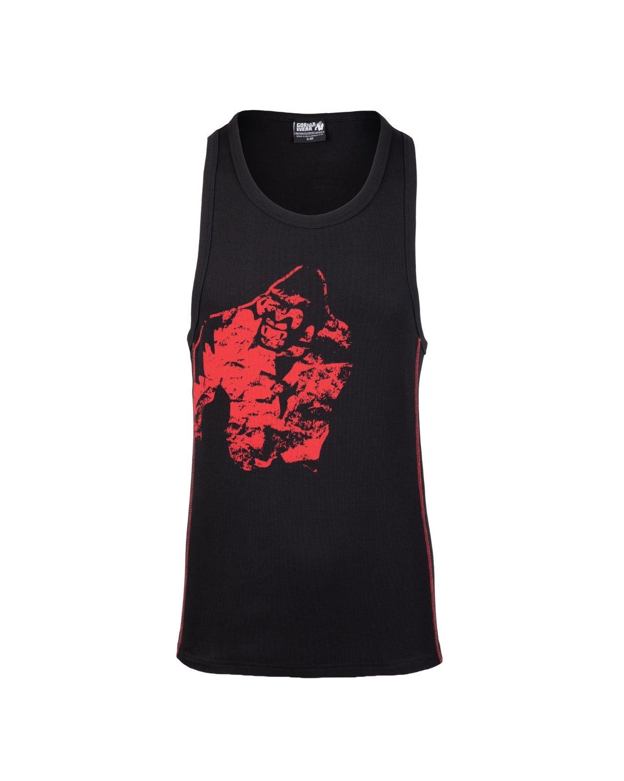 Gorilla Wear Monterey Tank Top, black/red Gorilla Wear