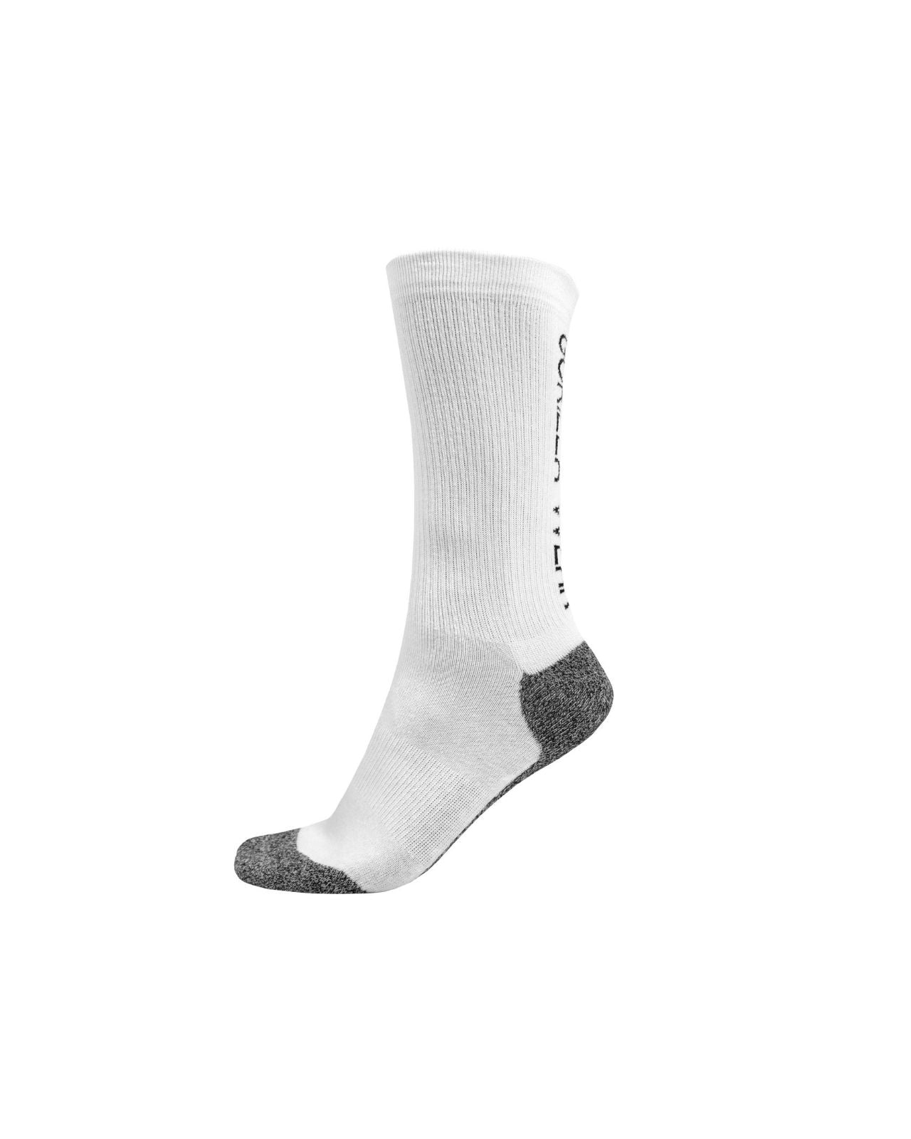 Gorilla Wear Performance Crew Socks, white