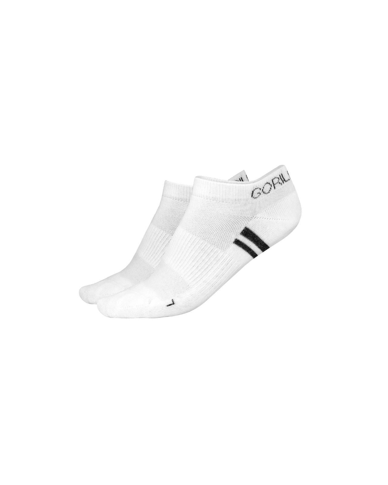 Gorilla Wear Quarter Socks 2-Pack White
