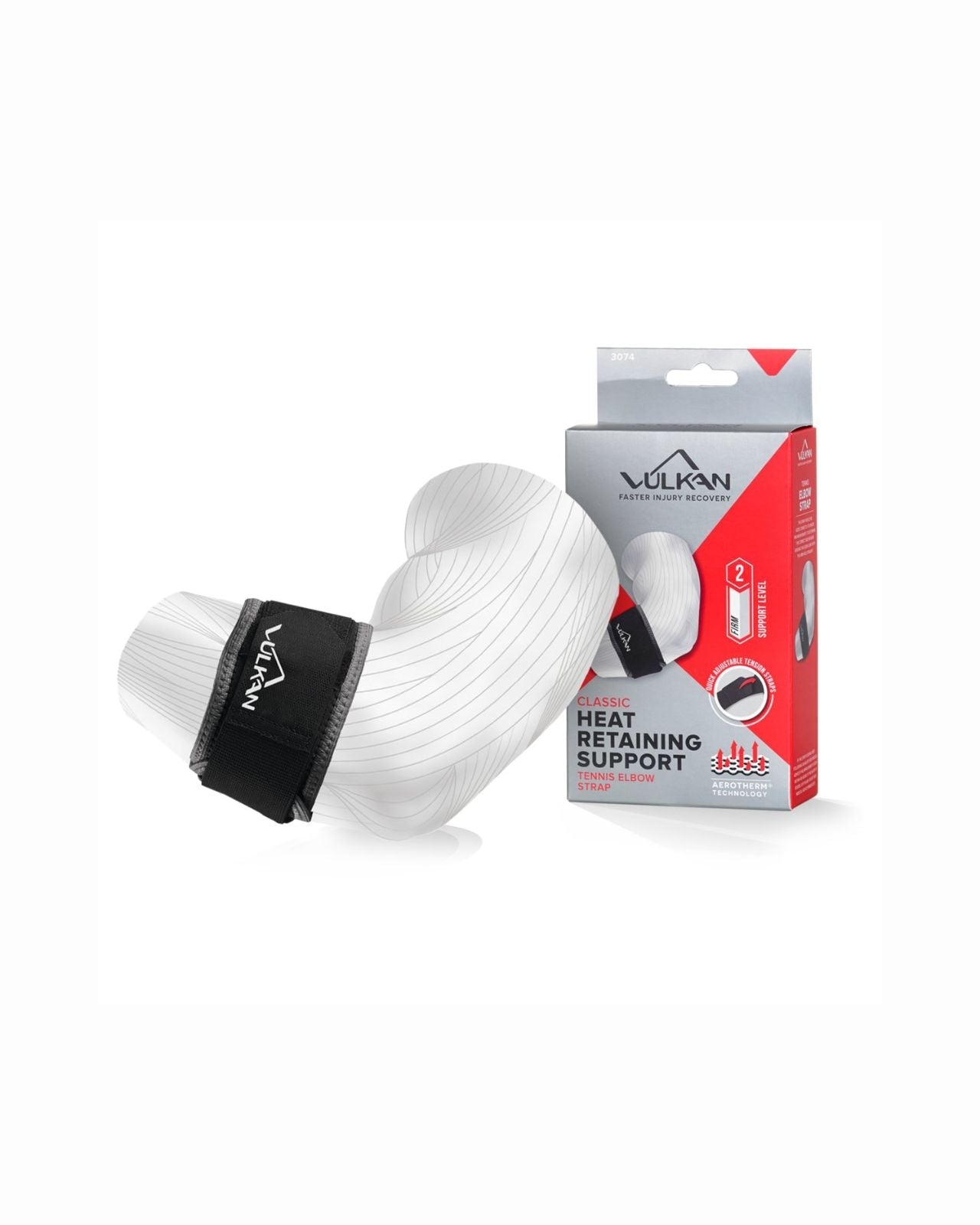 Vulkan Tennisarmbåge Svart Vulkan