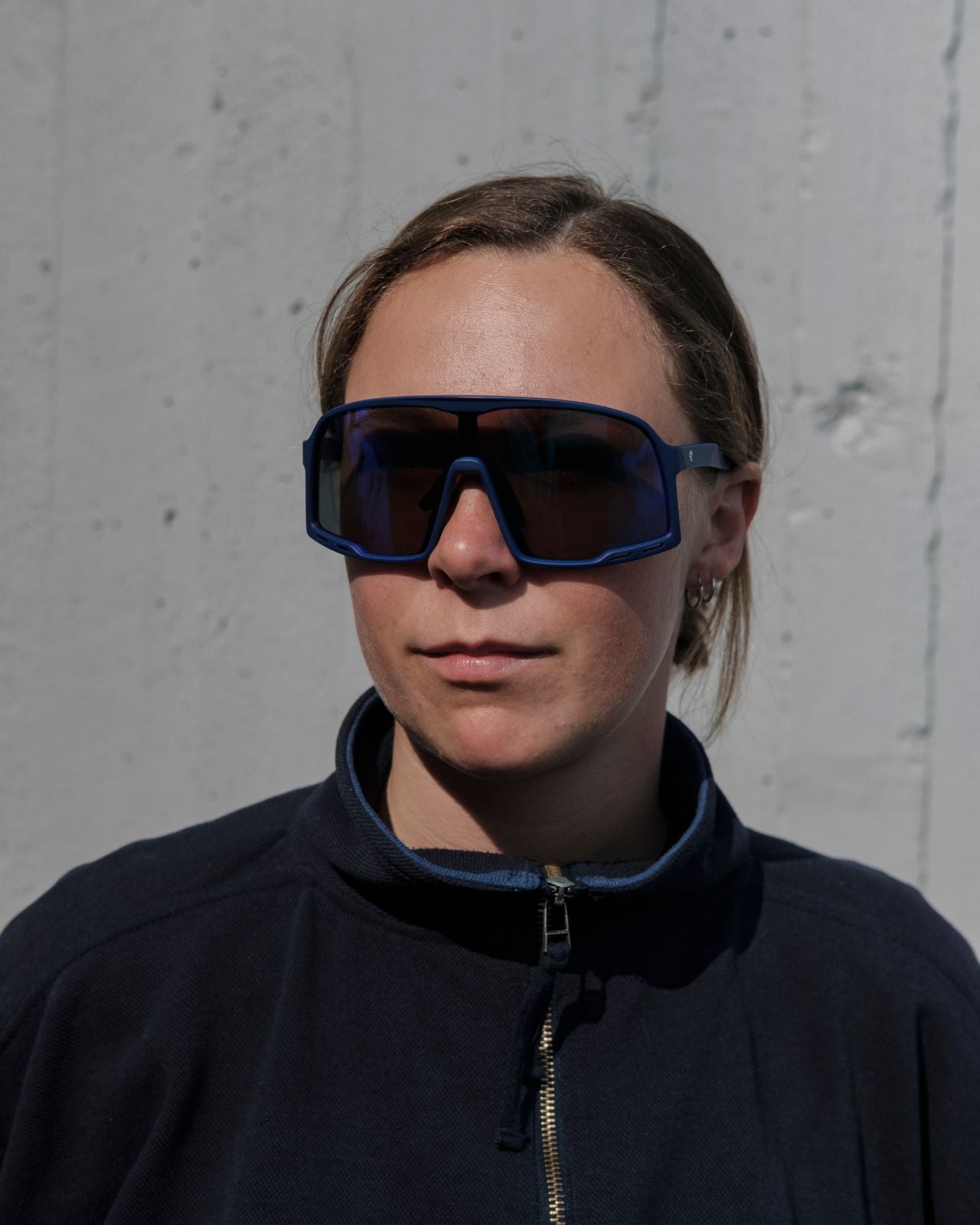 CHPO Henrik Solglasögon Navy Blue Mirror CHPO