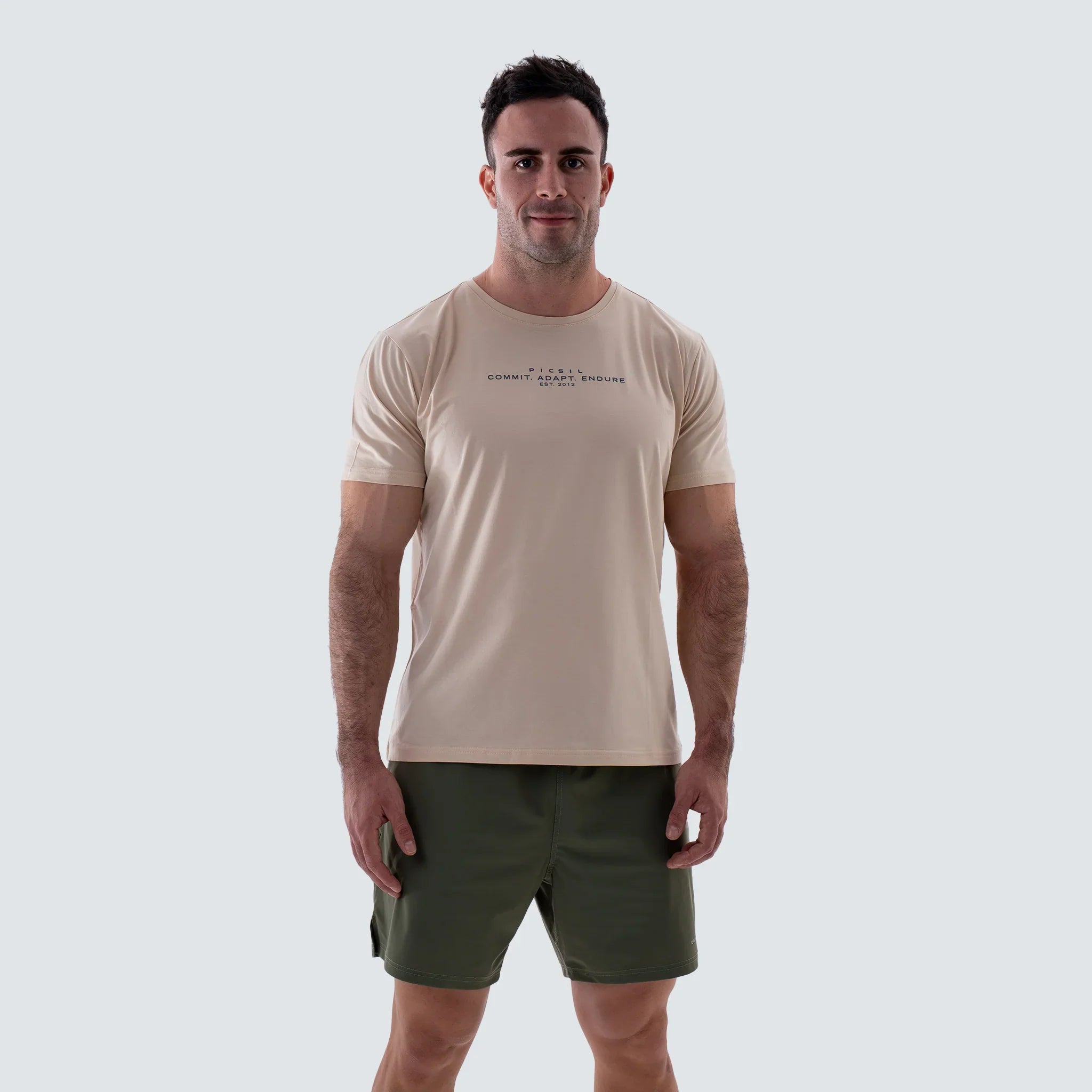 Picsil T-shirt Essentials FY26 Cream
