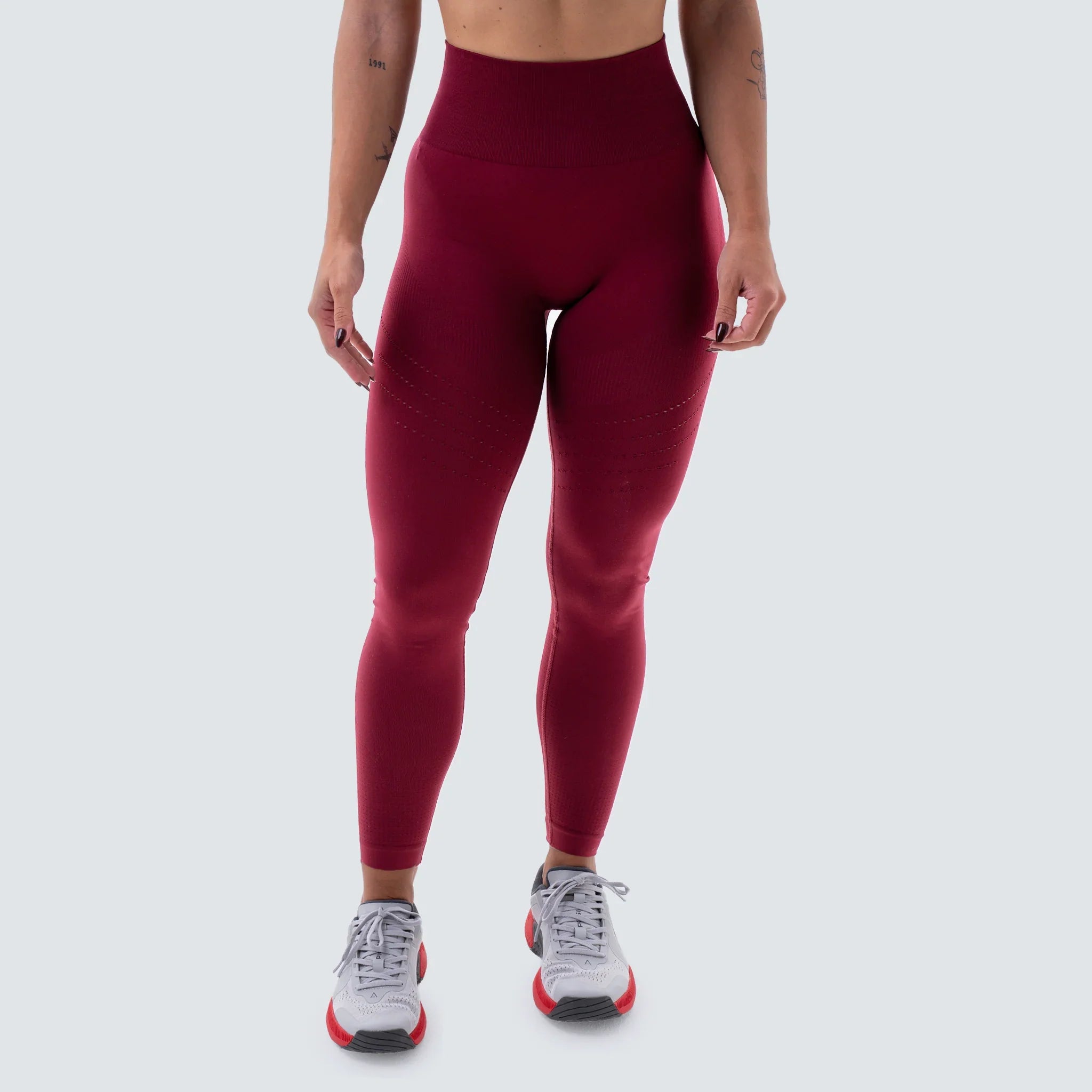 Picsil Seamless Performance Leggings AW25 Burgundy