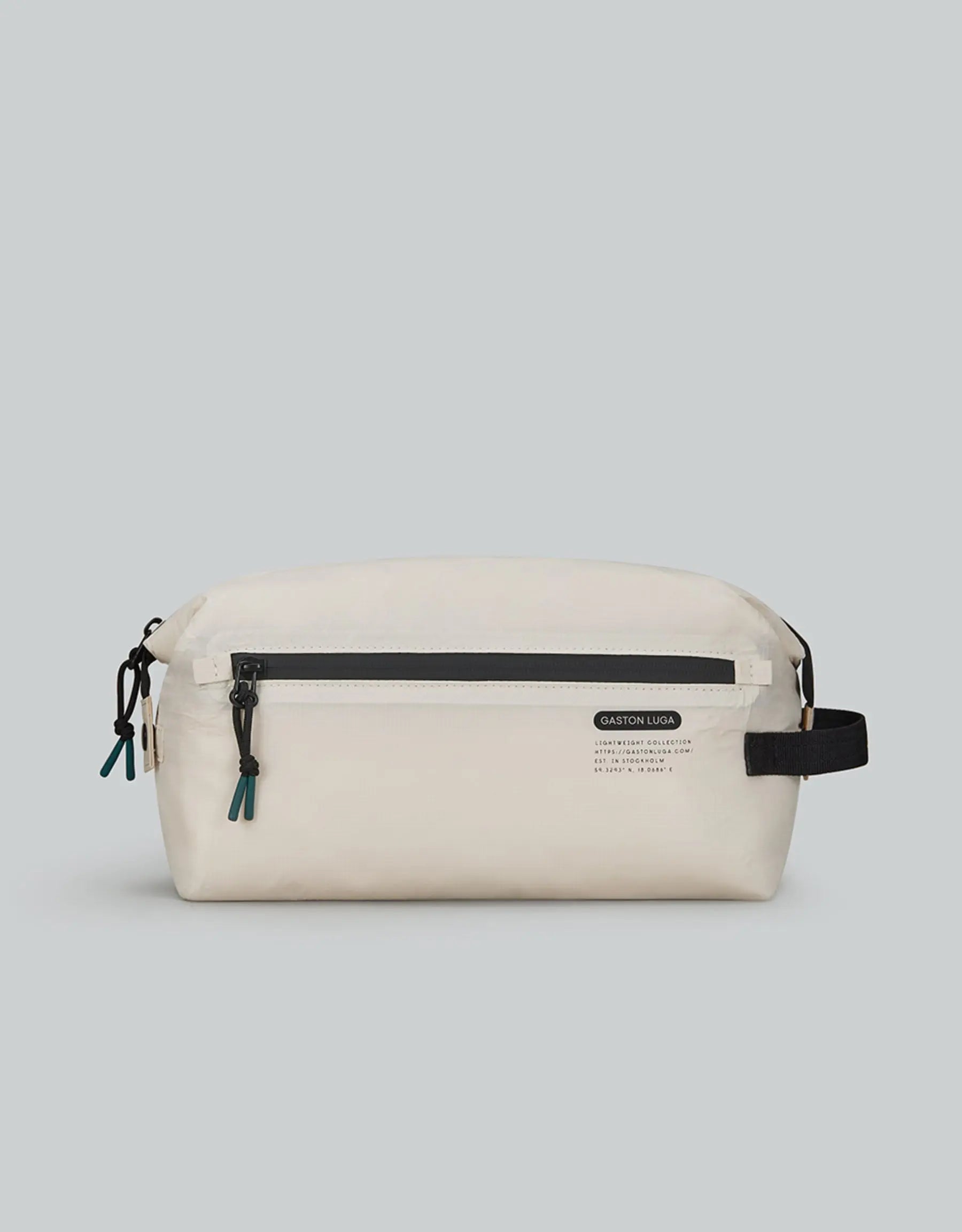 Gaston Luga Lightweight Washbag Off White Gaston Luga
