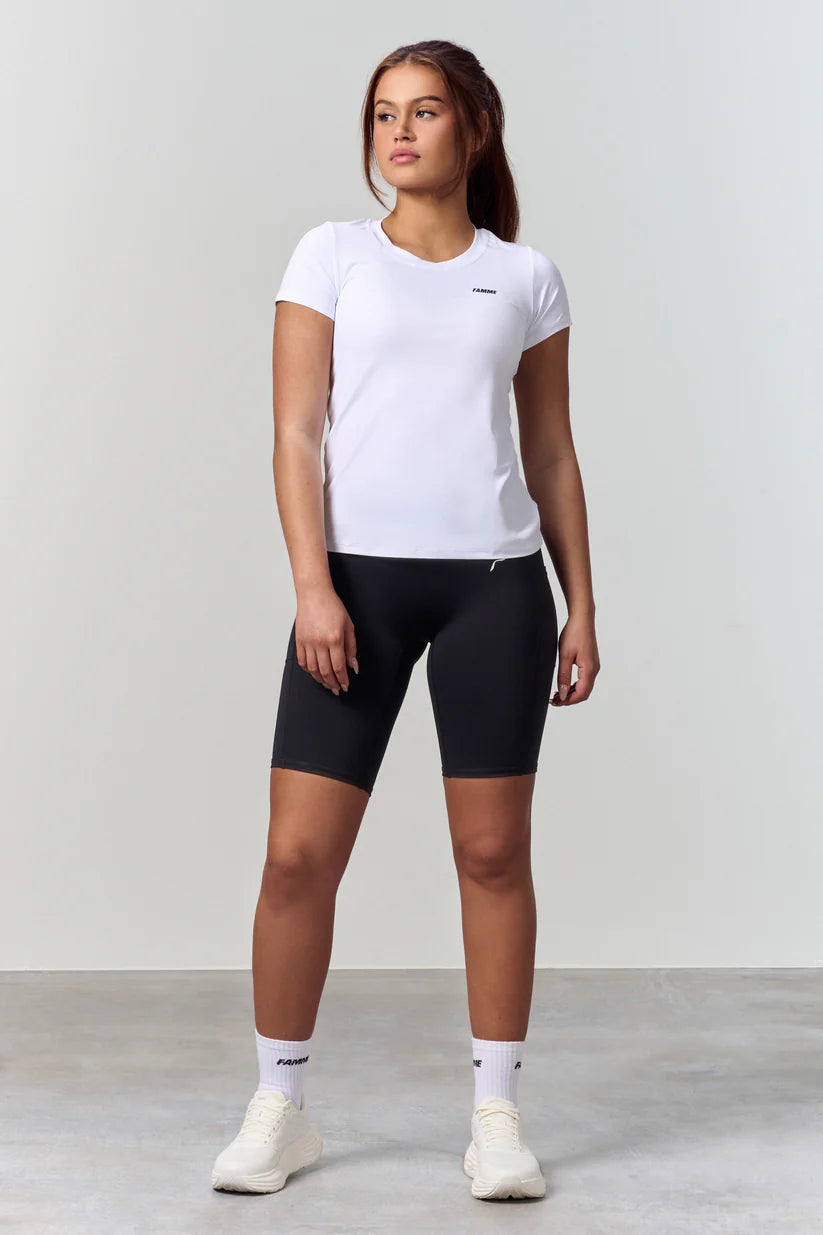 FAMME Essential T-shirt Vit