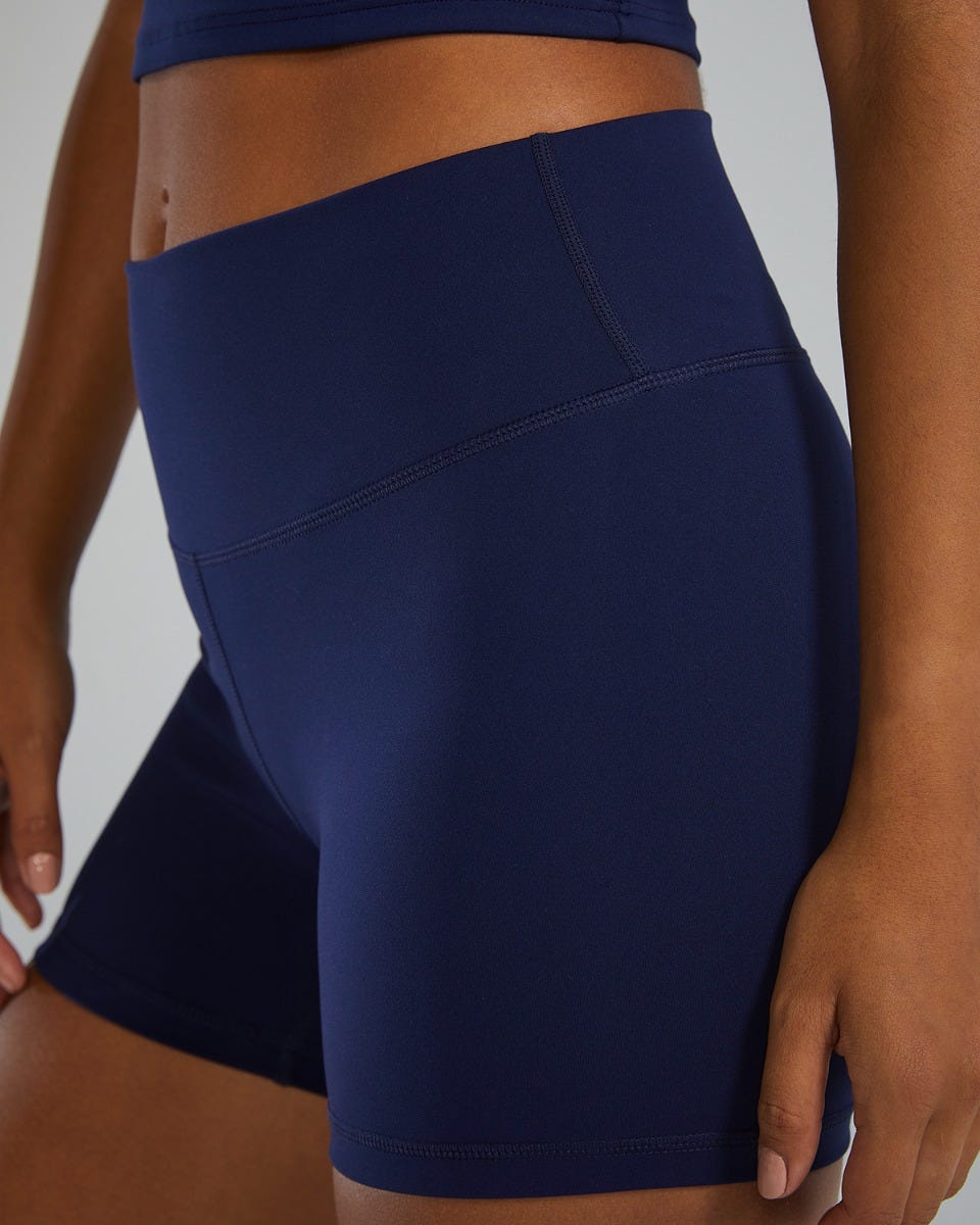 Tyr Women's Joule Elite High-Rise 2" Shorts Marinblå