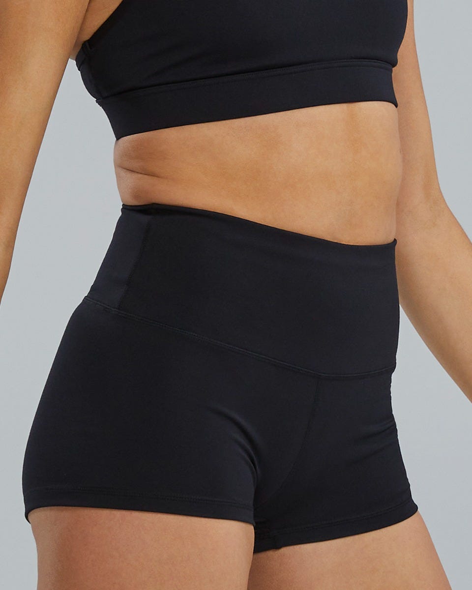 Tyr Women's Base Kinetic High-Rise 2" Shorts Svart