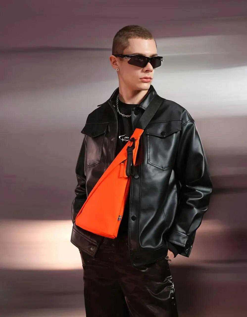Gaston Luga Spläsh Sling Bag Orange Flame Gaston Luga
